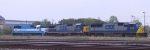 CSX 8779 is awaiting its next assignment in the yard